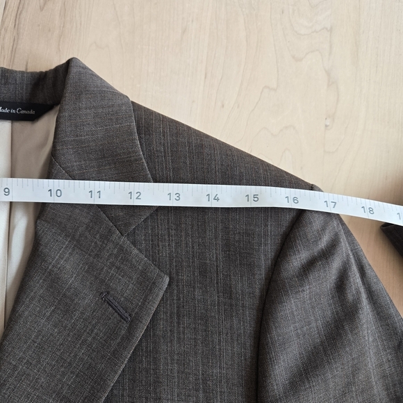 🇨🇦Samuelsohn Brown Sport Coat - Picture 6 of 10